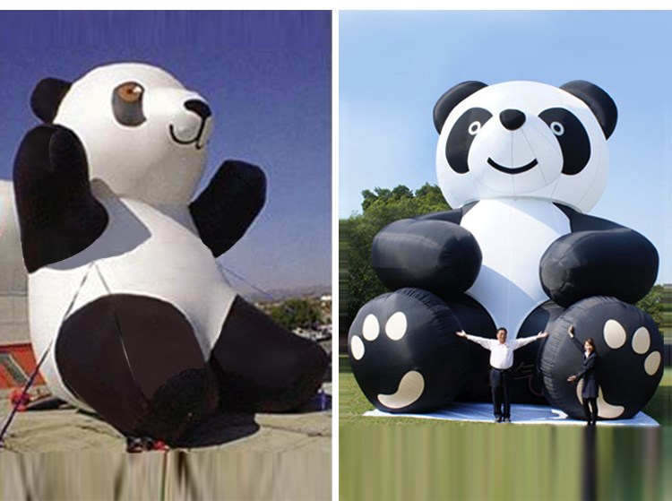 睢阳充气熊猫展示